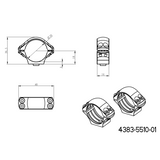 30mm Montageringe für Zielfernrohre | kurze Picatinny QD Ergo-Basis 