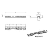 CZ 457 rail Picatinny | main gauche 25 MOA 