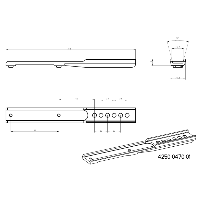 Adaptateur pour Pixfra Chiron PFI-C450 | Base Blaser 