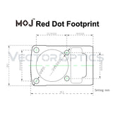 Vector Optics Frenesia 1x22x26 MOS punto rosso 