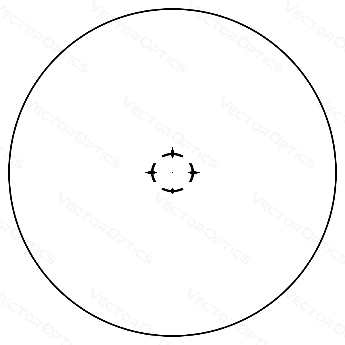 Vector Optics Paragon 1x16 ultra compatto cannocchiale ottica 