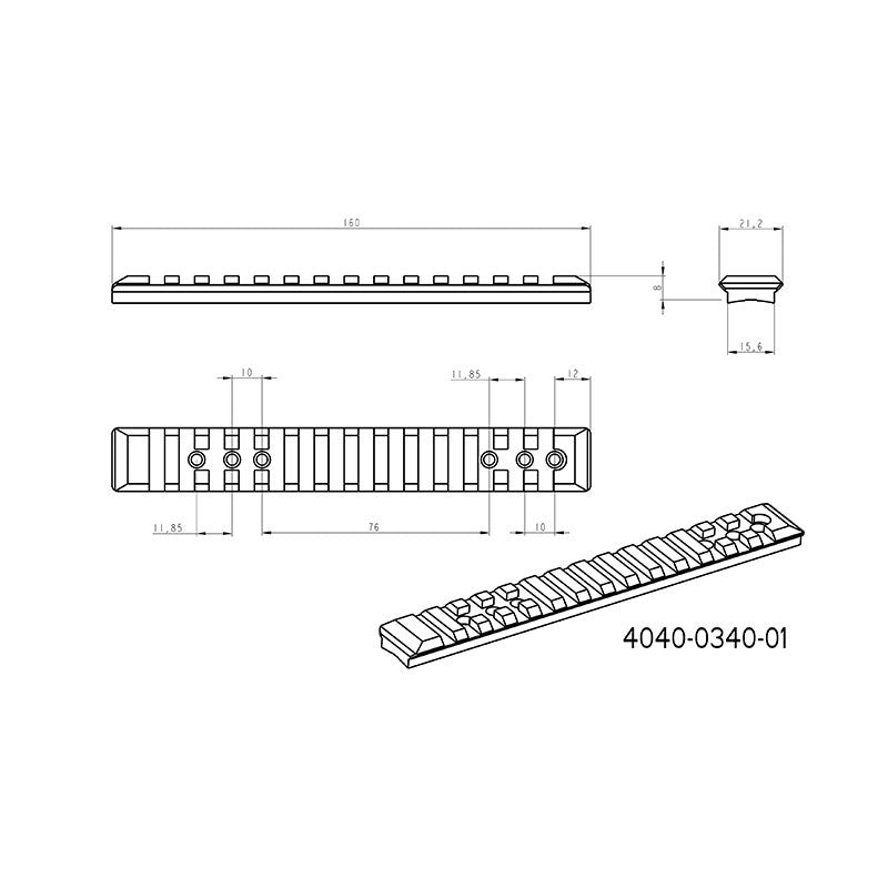 Steyr SM 12 [308 Win] rail Picatinny 