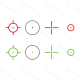 Vector Optics Omega 23x33 Viseur Reflex à Quatre Réticules point rouge 