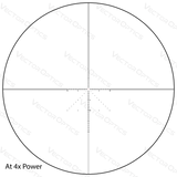 Vector Optics Veyron 4-16x44 IR Primo Piano Focale Illuminato cannocchiale ottica 