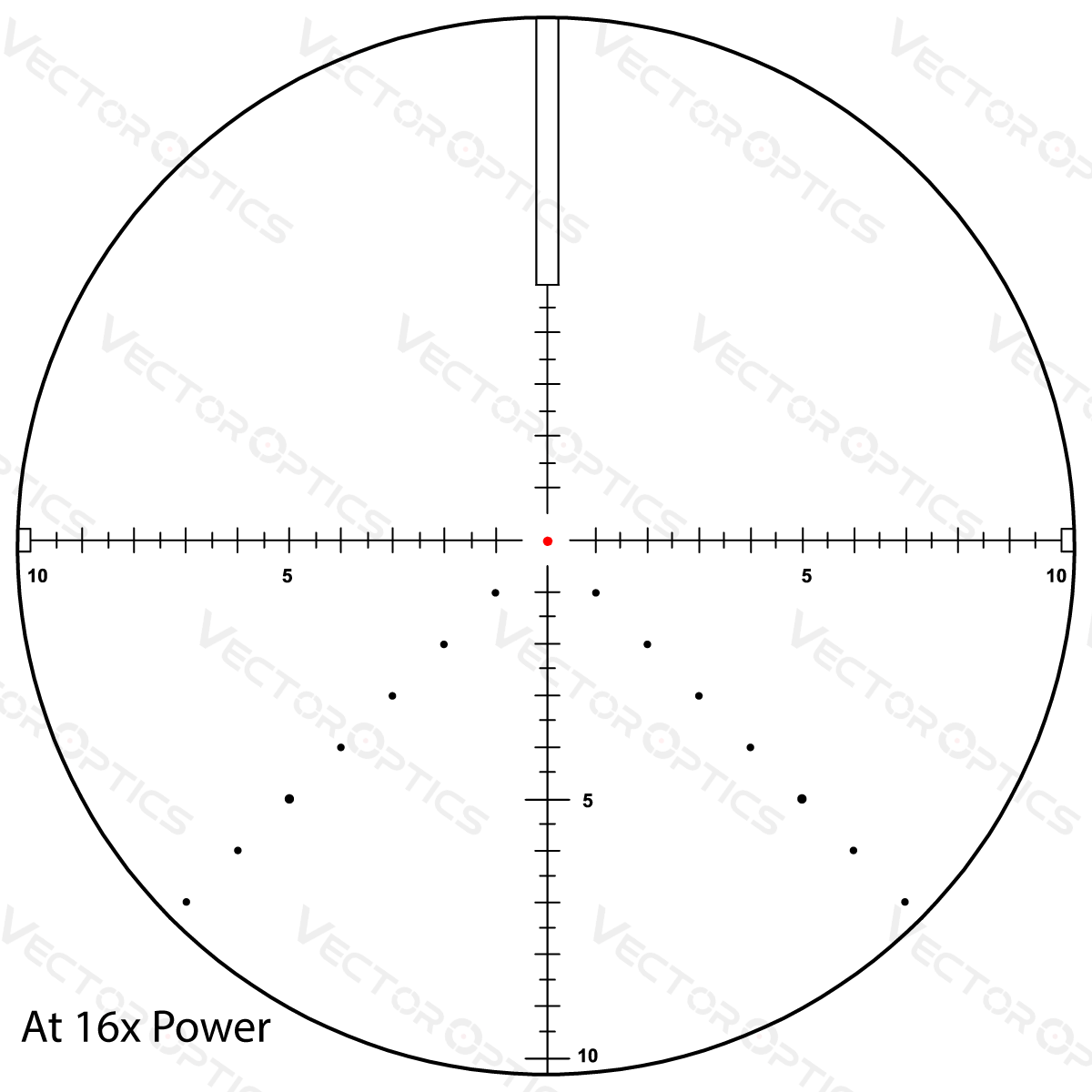 Vector Optics Veyron 4-16x44 IR Erste Brennebene Beleuchtetes Zielfernrohr 