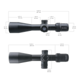 Vector Optics Veyron 4-16x44 IR Erste Brennebene Beleuchtetes Zielfernrohr 