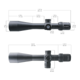 Vector Optics Veyron 6-24x44 IR Erste Brennebene Beleuchtetes Zielfernrohr 