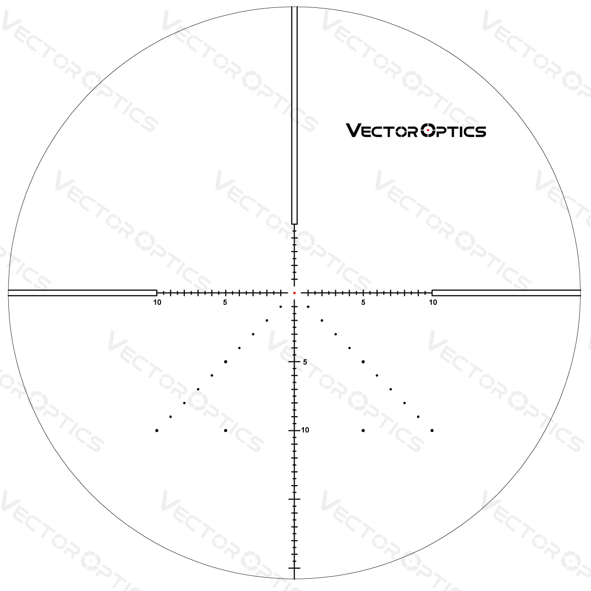 Vector Optics Veyron 6-24x44 IR Premier Plan Focal Illuminé lunette de tir 