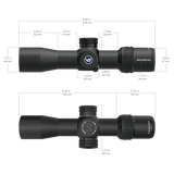 Vector Optics Veyron 2-8x32IR compatto cannocchiale ottica 