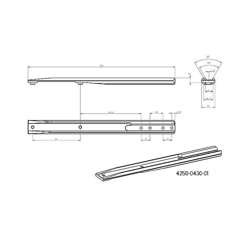 Adaptateur pour Infiray PFN 640+ | Base Blaser 