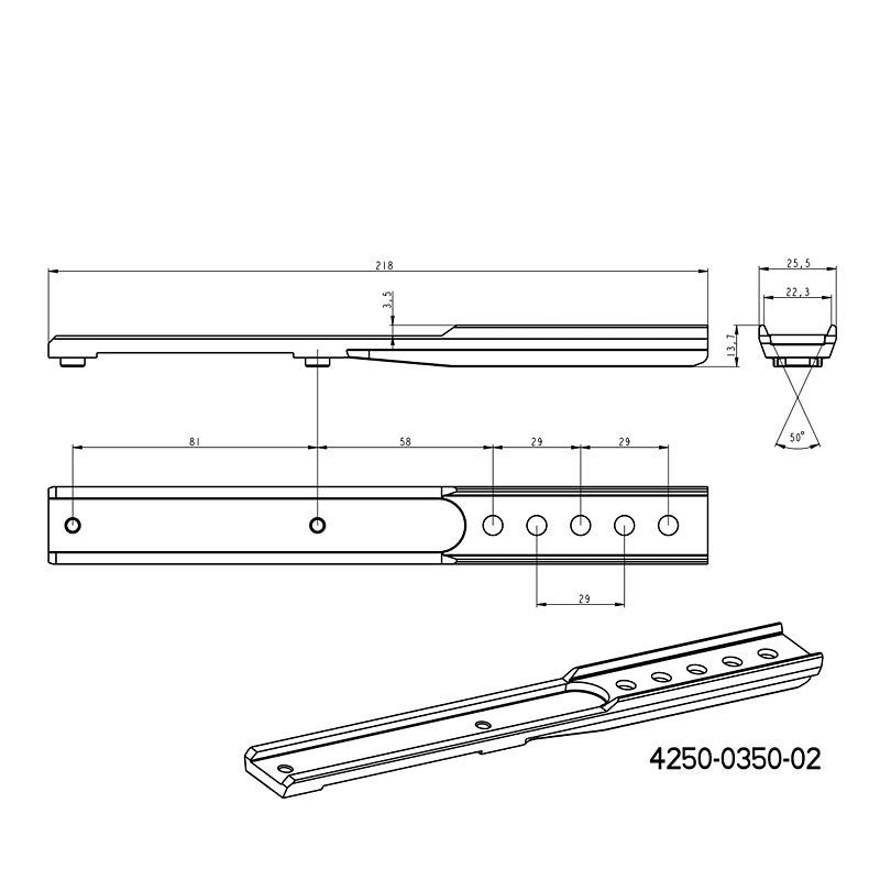 Adattatore per Hikmicro PQ 50L & TQ 50 | Base Blaser 